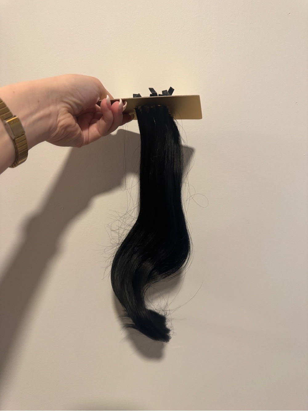 Bellami Professional 16” k-tip extensions shade Jet black 25g BRAND NEW
